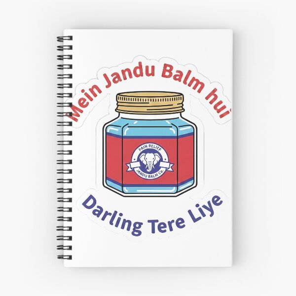 Item preview, Mein Jandu Balm Hui - Darling Tere Liye designed and sold by Desi-Dynamics.