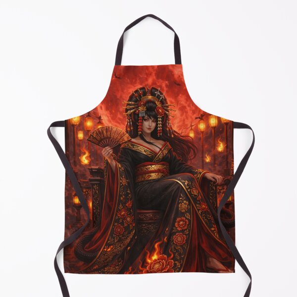 Item preview, Jigoku Dayu — Blood Moon Demon Courtesan | Mori no Akari Series designed and sold by Mori-no-Akari.