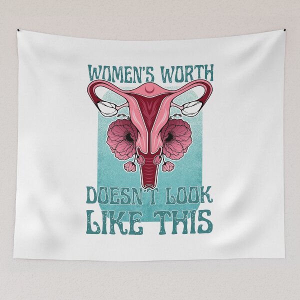 Item preview, Women’s Worth | Sassy Defiant Feminist Art designed and sold by ObsidianDaz.