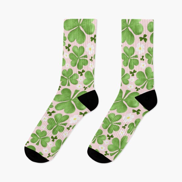 Item preview, Shamrock and Flowers Pattern designed and sold by SarahWhittle.