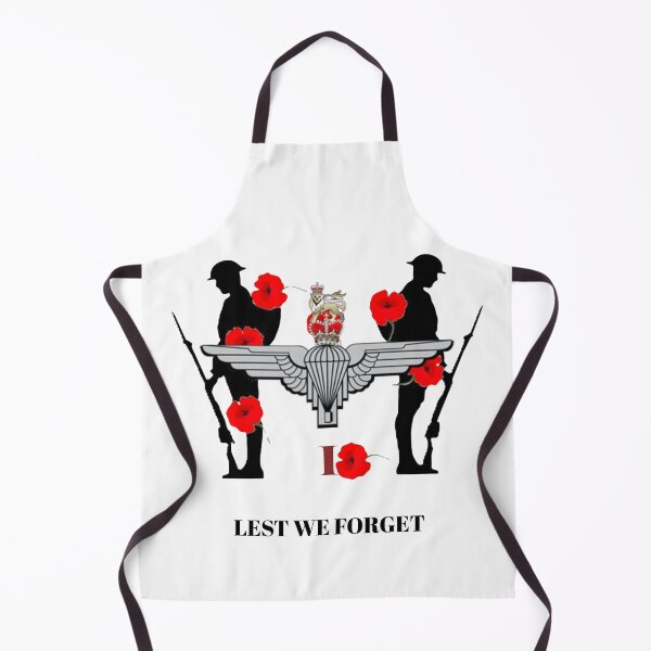 Item preview, 1 Para Parachute Regiment Remembrance Lest we Forget designed and sold by Bootneckstore.