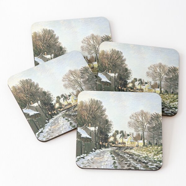 Artikelvorschau, Schnee in Argenteuil (1) - Die stille Umarmung des Winters entworfen und verkauft von artdesignsnow.
