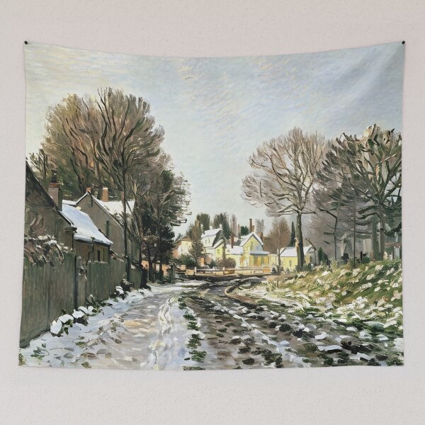 Item preview, Snow at Argenteuil (1) - Winter's Silent Embrace designed and sold by artdesignsnow.