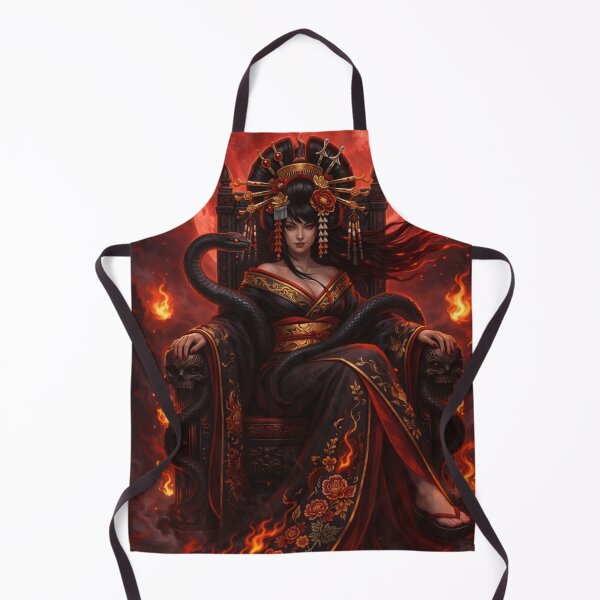 Item preview, Jigoku Dayu — Serpent Throne Under the Blood Moon | Mori no Akari Series designed and sold by Mori-no-Akari.