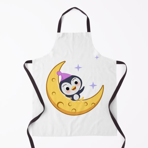 Item preview, Cute Penguin on the Moon designed and sold by KrintoryTees.