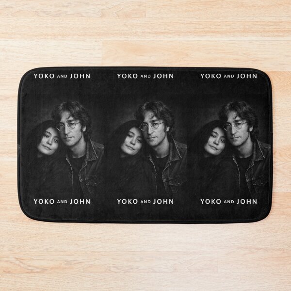 Item preview, Yoko and John painting Black and white designed and sold by LuluLeb.