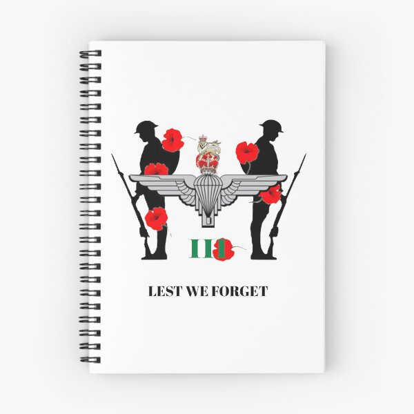 Item preview, 3 Para Parachute Regiment Remembrance Lest we Forget designed and sold by Bootneckstore.