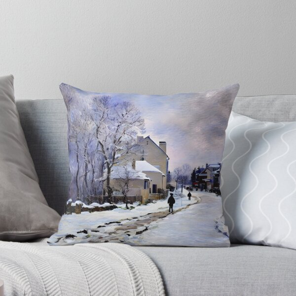 Artikelvorschau, Schnee in Argenteuil (2) - Die stille Umarmung des Winters entworfen und verkauft von artdesignsnow.