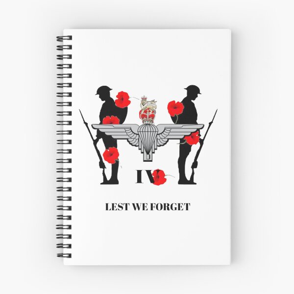 Item preview, 4 Para Parachute Regiment Remembrance Lest we Forget designed and sold by Bootneckstore.
