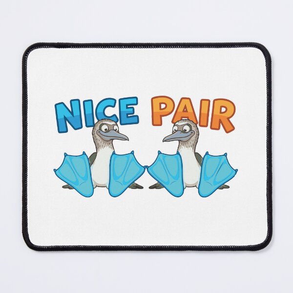 Item preview, Nice Pair Funny Blue Footed Booby Pun designed and sold by Petzzz.