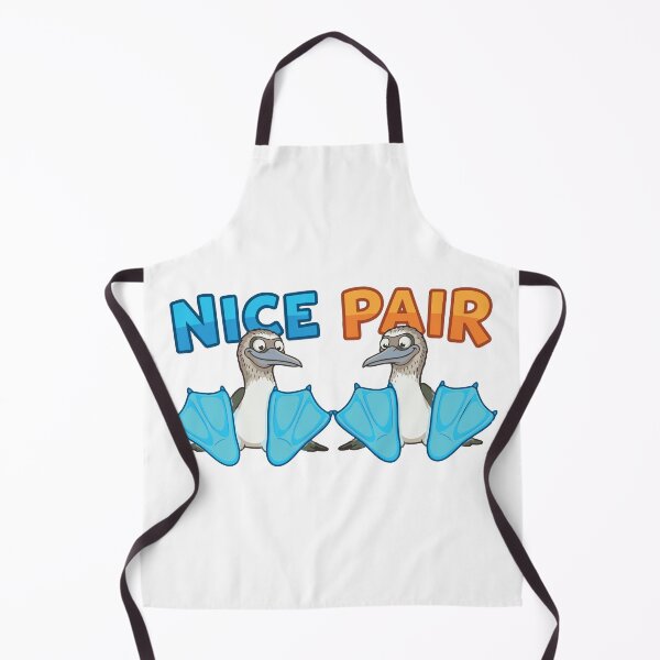 Item preview, Nice Pair Funny Blue Footed Booby Pun designed and sold by Petzzz.