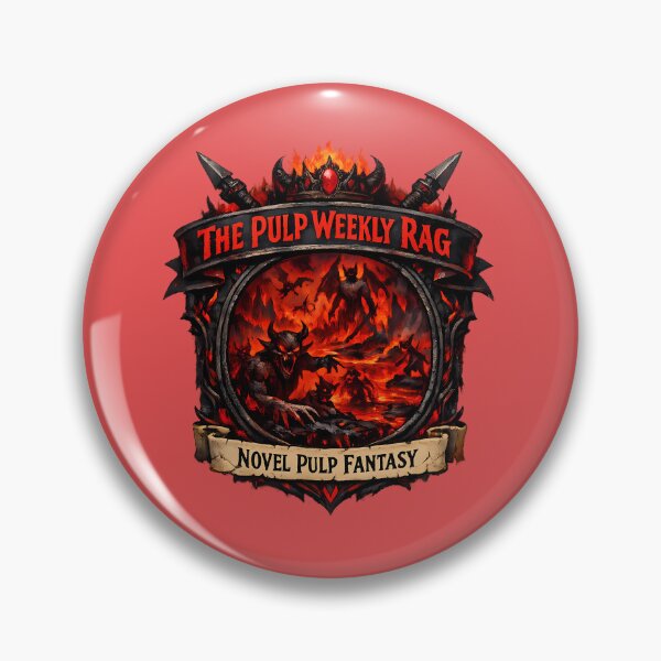 Item preview, The Weekly Rag Nether Underworld Emblem designed and sold by The-Weekly-Rag.