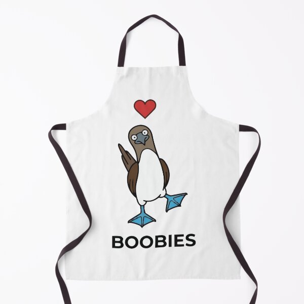 Item preview, I Love Boobies Heart Funny Birdwatching designed and sold by Petzzz.
