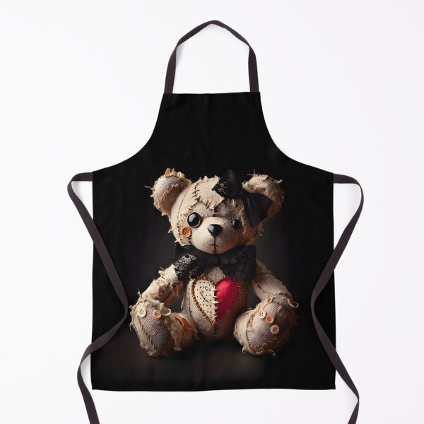 Item preview, "Stitched Heart Bear" designed and sold by JacquiTaylorArt.