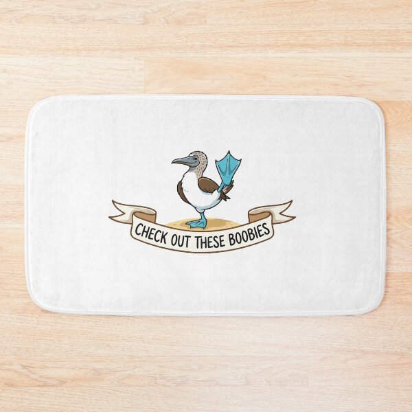 Item preview, Check Out These Boobies Funny Wildlife Pun designed and sold by Petzzz.