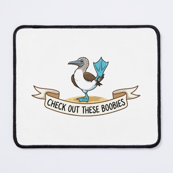 Item preview, Check Out These Boobies Funny Wildlife Pun designed and sold by Petzzz.