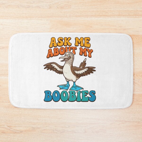 Item preview, Ask Me About My Boobies Dad Joke Bird designed and sold by Petzzz.