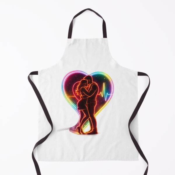 Item preview, Neon Heart – The Pulse of Love designed and sold by Les-Ink-Studio.
