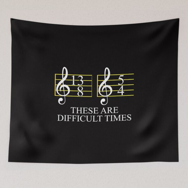 Item preview, Music These Are Difficult Times designed and sold by zdravac.