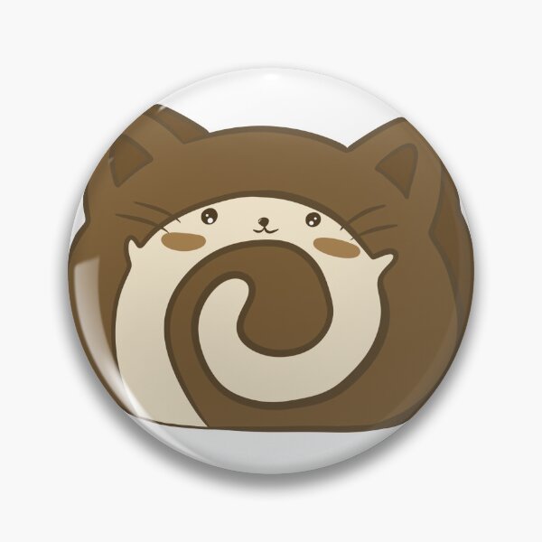 Item preview, Sweet Cinnamon Roll Cat - Kawaii Dessert Kitten Pun designed and sold by LYAN-STORE.