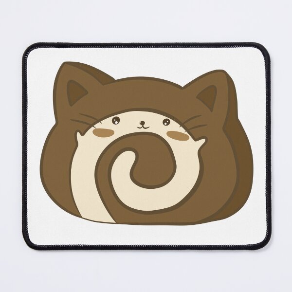 Item preview, Sweet Cinnamon Roll Cat - Kawaii Dessert Kitten Pun designed and sold by LYAN-STORE.