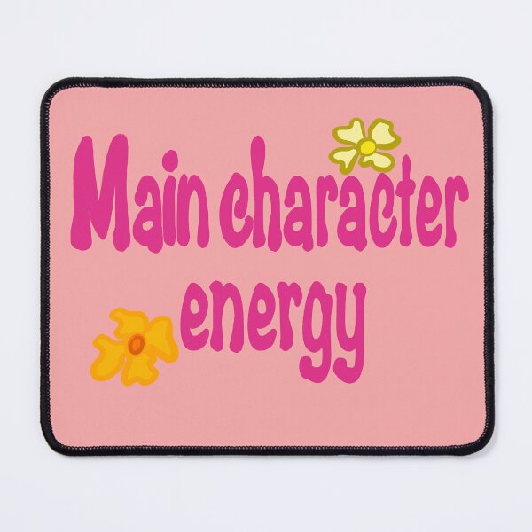 Item preview, Main Character Energy - Retro Groovy Pink Aesthetic Typography Quote designed and sold by Artonmytee.