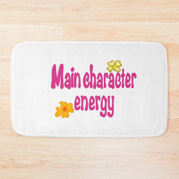 Item preview, Main Character Energy - Retro Groovy Pink Aesthetic Typography Quote designed and sold by Artonmytee.