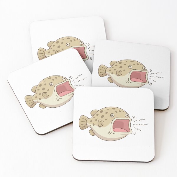 Item preview, Aeugh Pufferfish Eating Carrot Viral Meme designed and sold by Petzzz.