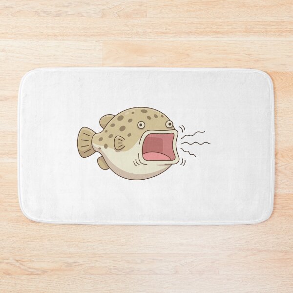 Item preview, Aeugh Pufferfish Eating Carrot Viral Meme designed and sold by Petzzz.
