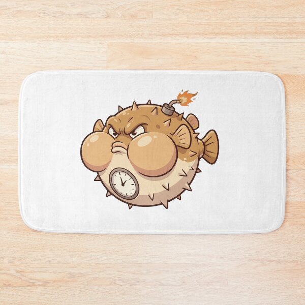 Item preview, Dont Make Me Puff Angry Pufferfish Warning designed and sold by Petzzz.