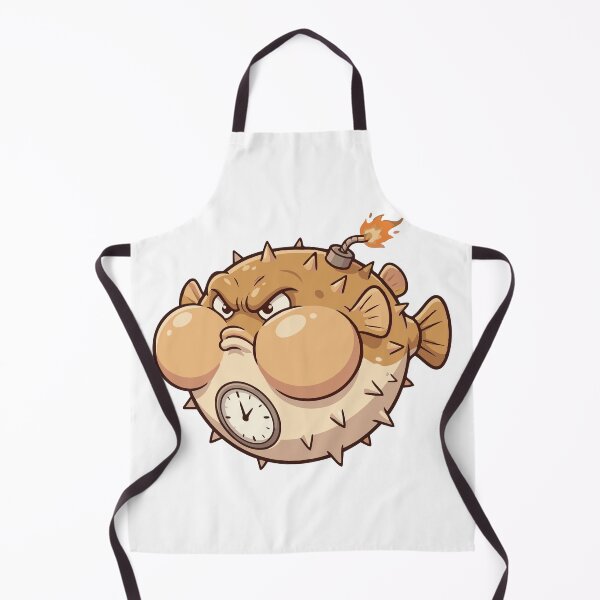 Item preview, Dont Make Me Puff Angry Pufferfish Warning designed and sold by Petzzz.
