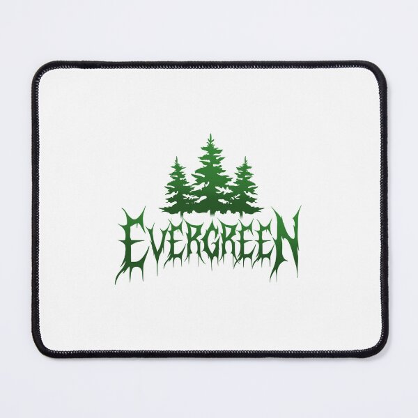 Item preview, Evergreen Band Logo designed and sold by Mrs-Safari.