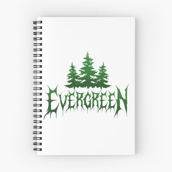 Item preview, Evergreen Band Logo designed and sold by Mrs-Safari.