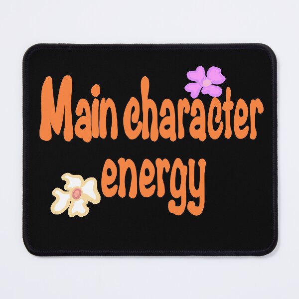 Item preview, Main Character Energy - Retro Groovy Orange Aesthetic Typography Quote designed and sold by Artonmytee.