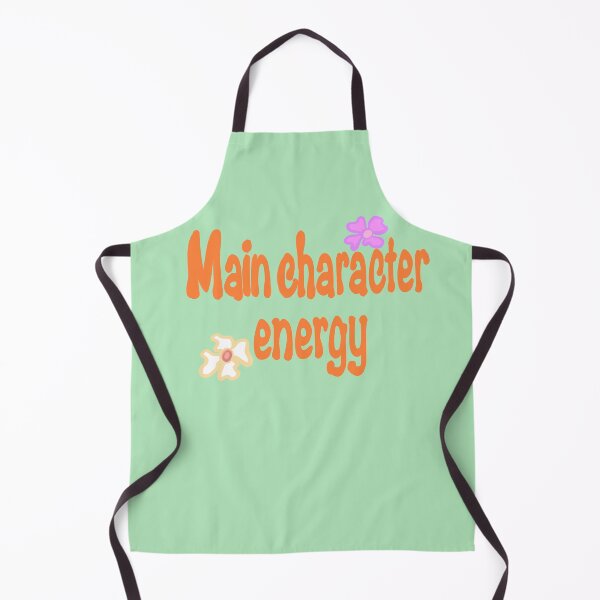 Item preview, Main Character Energy - Retro Groovy Orange Aesthetic Typography Quote designed and sold by Artonmytee.