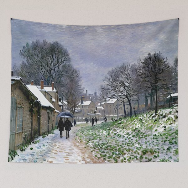 Item preview, Snow at Argenteuil (3) - Winter's Silent Embrace designed and sold by artdesignsnow.