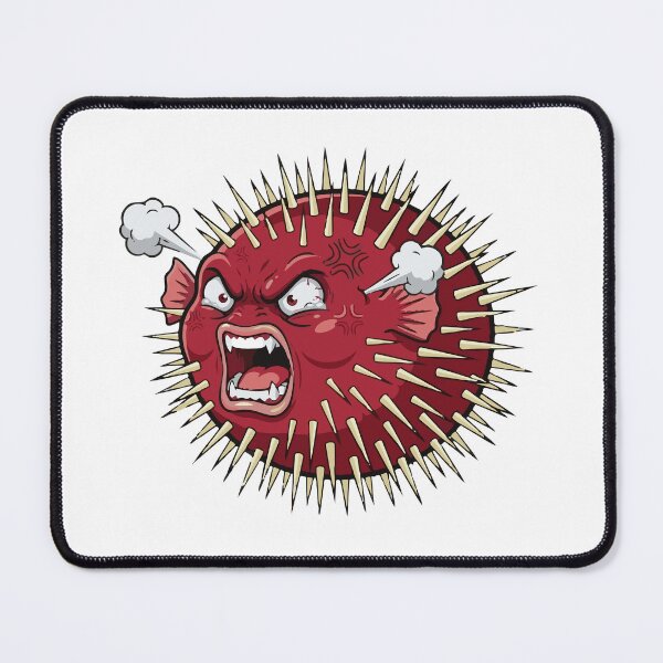 Item preview, Full Of Rage And Water Funny Blowfish designed and sold by Petzzz.