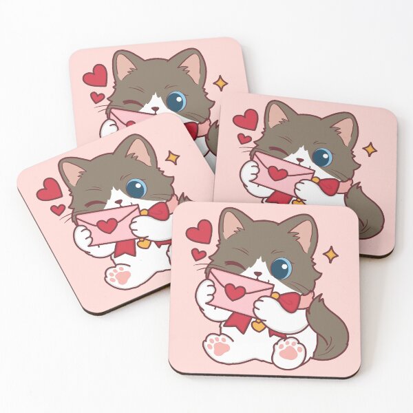 Item preview, Siamese Ragdoll Cat Love Letter designed and sold by BGMeYou.