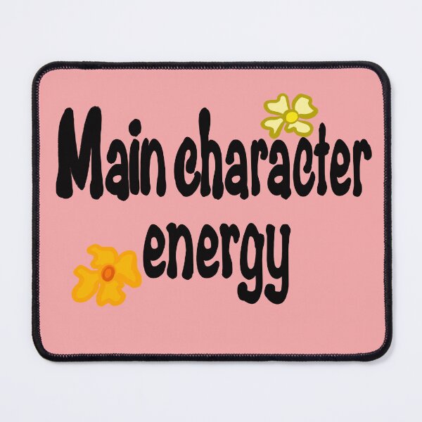 Item preview, Main Character Energy - Retro Groovy Pink Aesthetic Typography Quote designed and sold by Artonmytee.