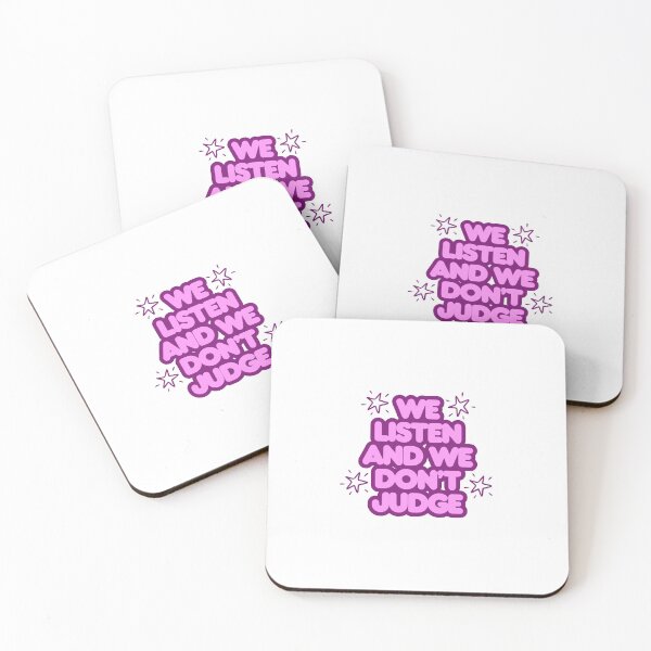 Item preview, We listen and we don't judge designed and sold by BlissThreads.