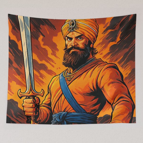 Item preview, Guru Gobind Singh | Comics stylCartoone -  designed and sold by ComicsFactory.