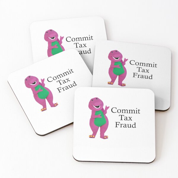 Item preview, Commit Tax Fraud Funny Cartoon designed and sold by barrycantre11.
