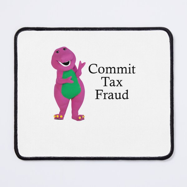 Item preview, Commit Tax Fraud Funny Cartoon designed and sold by barrycantre11.