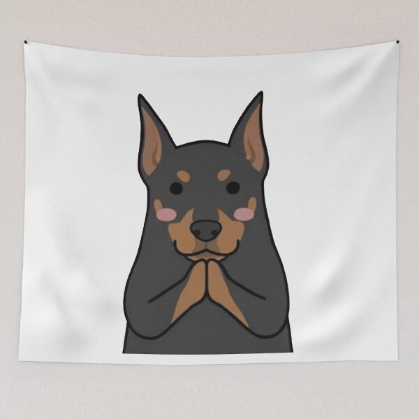 Item preview, Begging Doberman With Puppy Eyes designed and sold by WhatsupDawg.