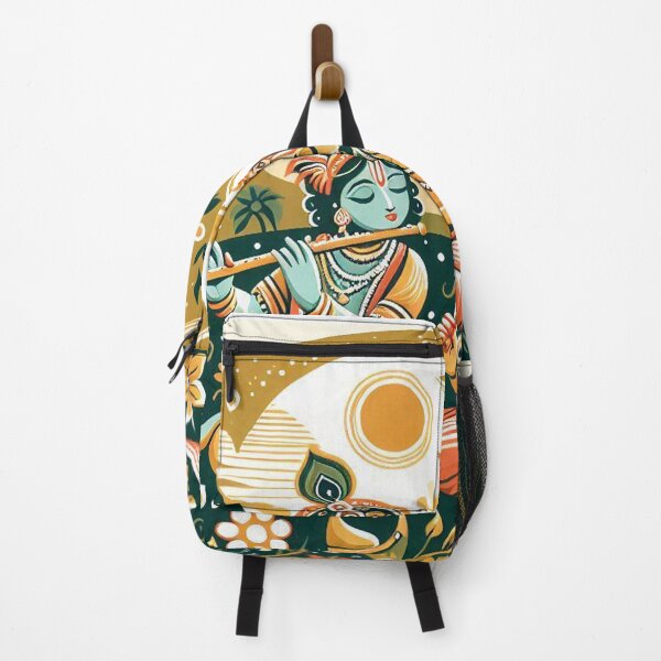 Item preview, Krishna and Radha in Garden illustration style designed and sold by ZOXOFO.