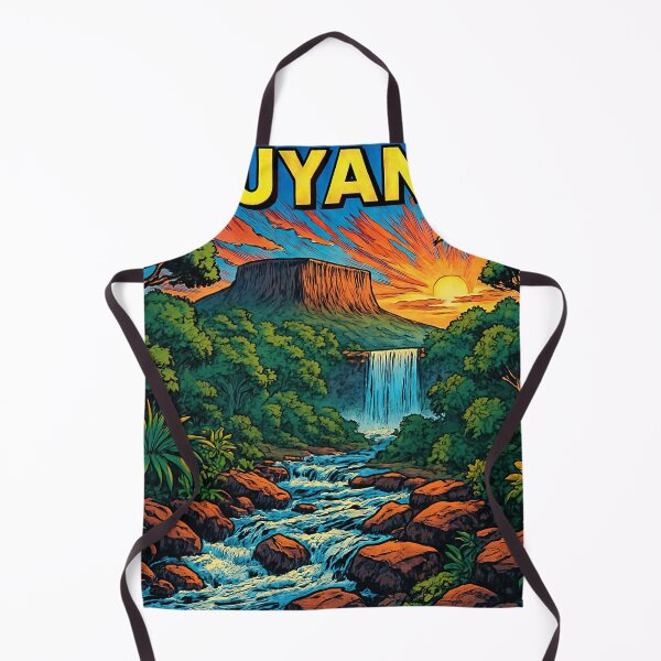 Item preview, Guyana landscape | Comics stylCartoone -  designed and sold by ComicsFactory.