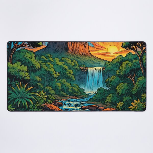 Item preview, Guyana landscape | Comics stylCartoone -  designed and sold by ComicsFactory.
