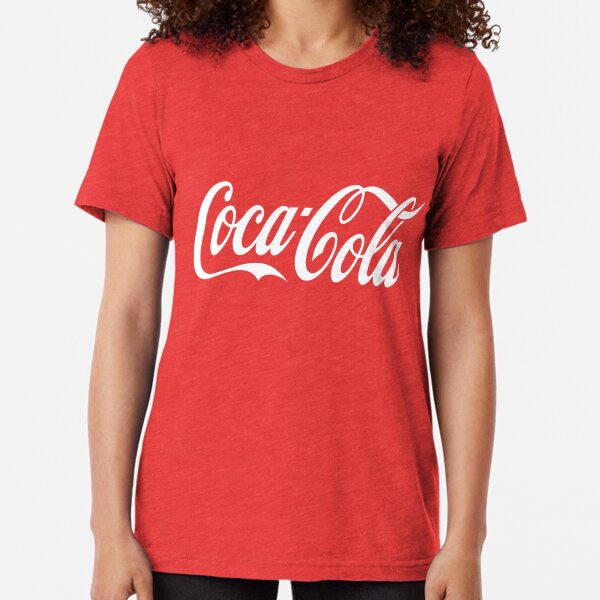 Coca Cola Logo Tri-blend T-Shirt