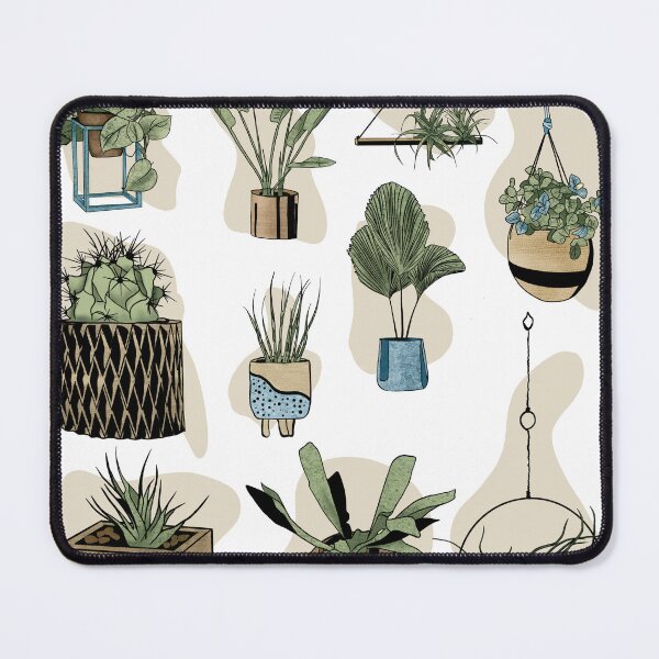 Item preview, Urban Jungle Indoor Plants Collection - Aesthetic Watercolor Houseplants Art designed and sold by LYAN-STORE.