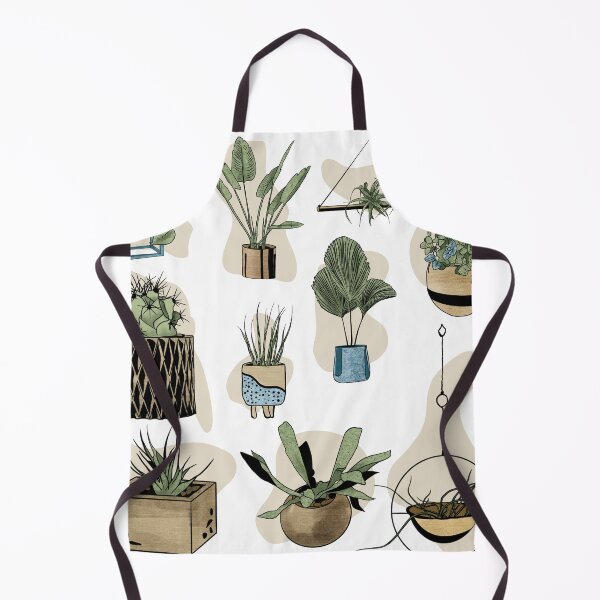 Item preview, Urban Jungle Indoor Plants Collection - Aesthetic Watercolor Houseplants Art designed and sold by LYAN-STORE.